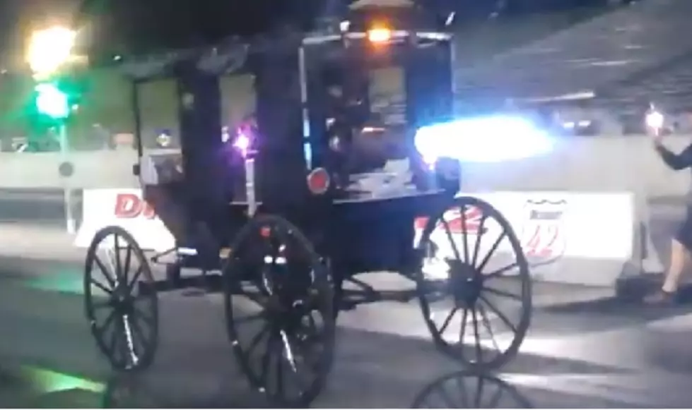 WATCH: Jet-Powered Amish Buggy Drag Race