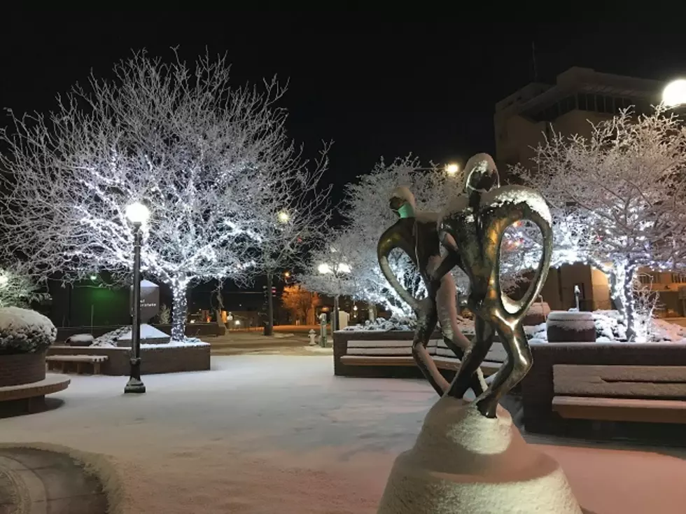 GALLERY – Of Wyoming Snow Frost Park At 2AM