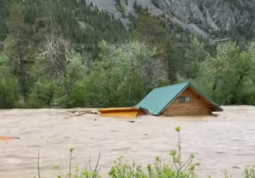 WATCH: Homes & Bridges Ripped Away By Yellowstone Flooding