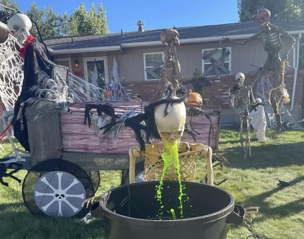 It’s Skeletons VS. Spiders At This Casper Home