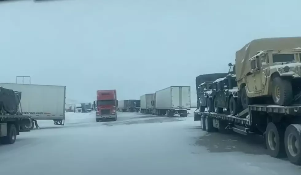 SEE: Hundreds of Truckers Stuck On I-80 Wyoming All Weekend