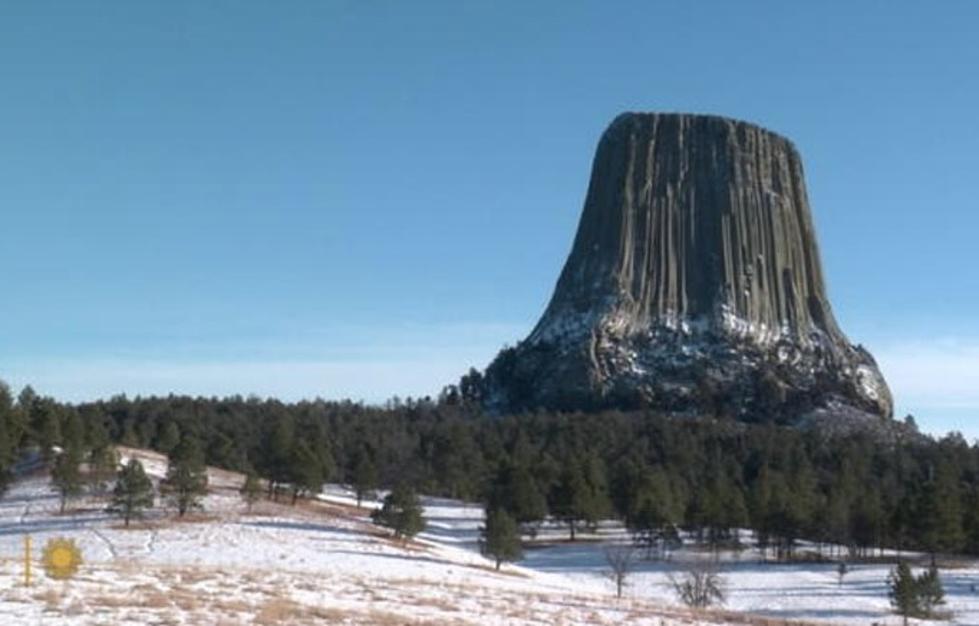 Sunday On CBS Features The Wonders Of Devils Tower In Winter