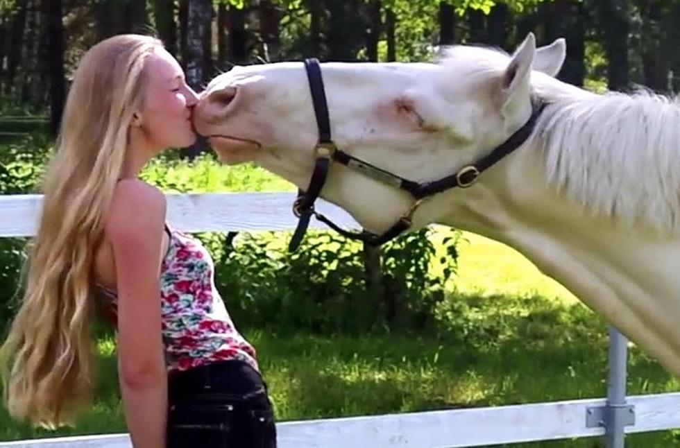 Horses Kissing Cowgirls Will Make You Say “Awww”