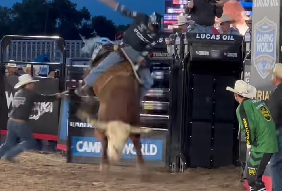 Bull Tosses Cowboy And You Won’t Believe Where He Lands