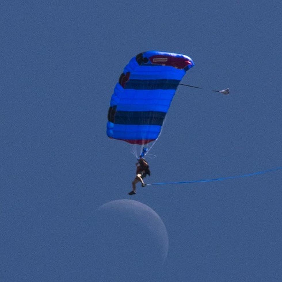 Jumpers Touch The Moon At The 2023 Glendo Wyoming Fly-In