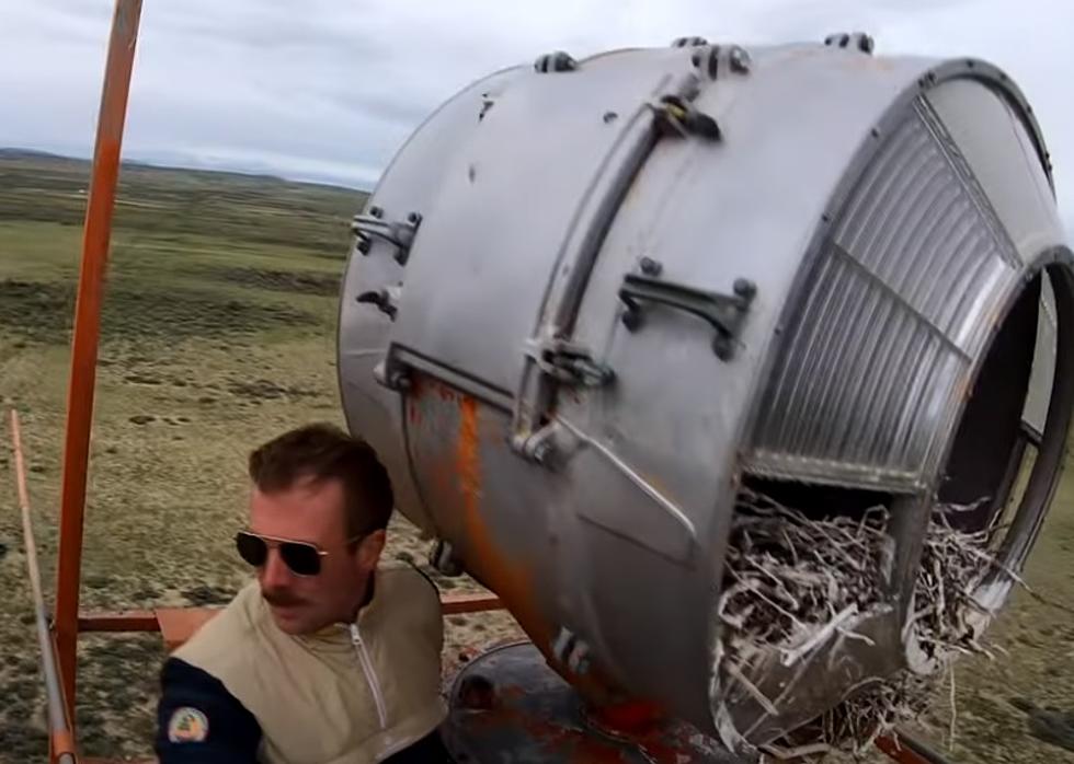 WATCH: YouTuber Climbs Abandond Wyoming Signal Tower