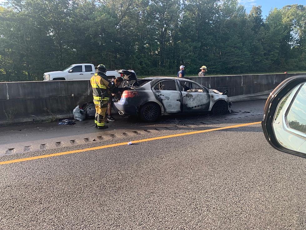 Vehicle on Fire Causes Interstate 59 To Be Shut Down