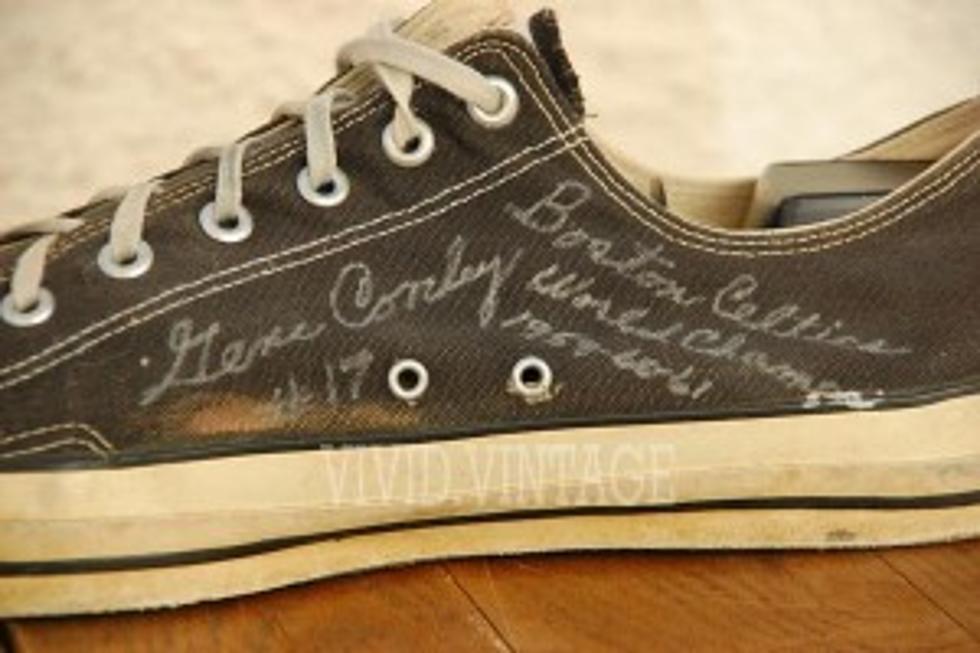 Own a Pair of Shoes Worn by NBA Star Gene Conley