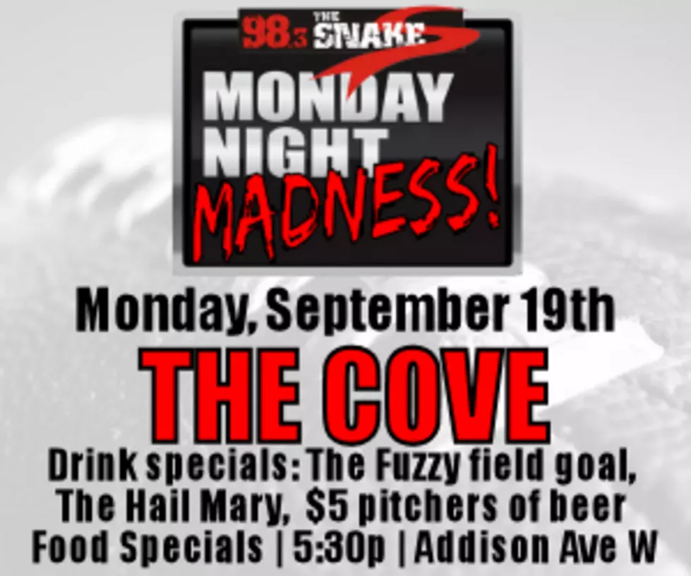 Ever Tasted A Fuzzy Field Goal? You Can At The Cove!