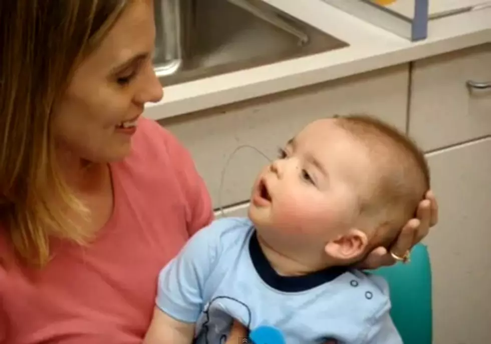 Deaf Baby Hears Mom’s Voice For The First Time [VIDEO]