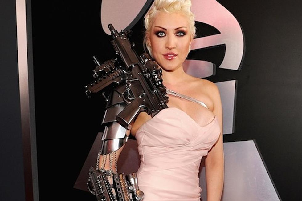 Sasha Gradiva’s 2012 Grammy Awards Outfit Possibly Inspired by Robocop