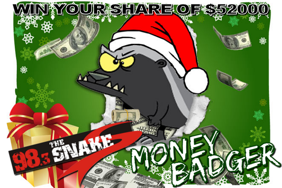 Win Your Share Of $52,000 From The Money Badger