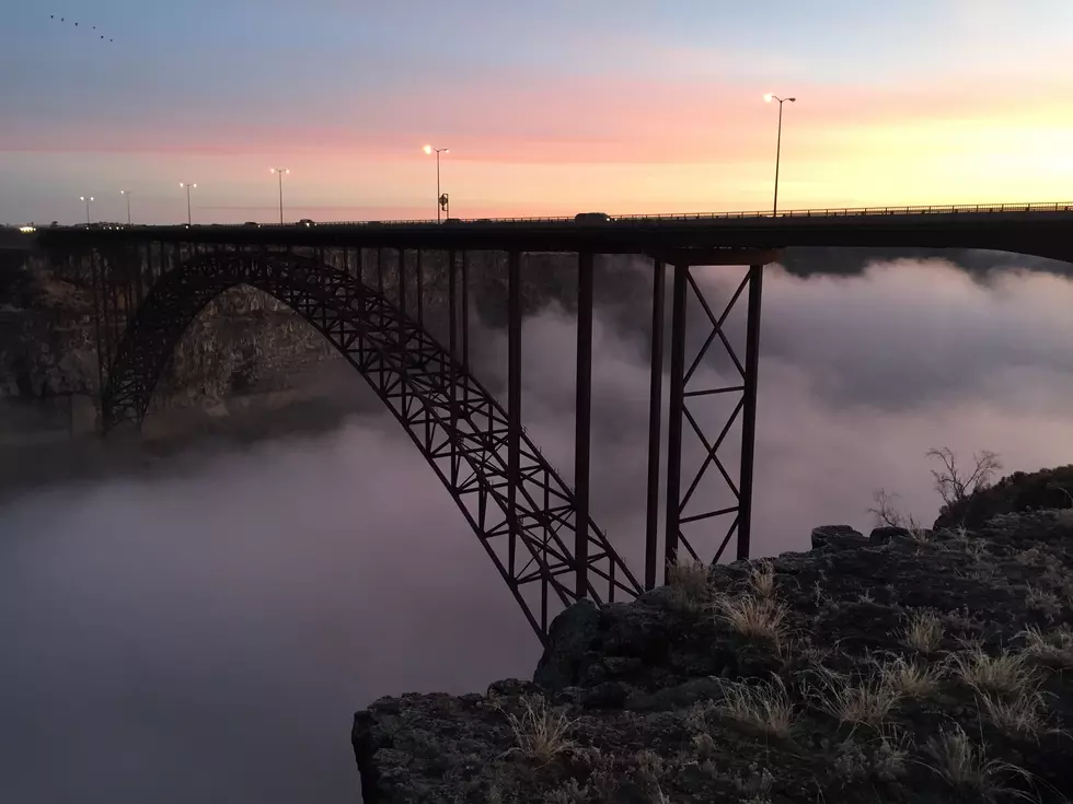 The Fog in the Twin Falls Snake River Canyon is Super Cool [VIDEO & PICTURES]