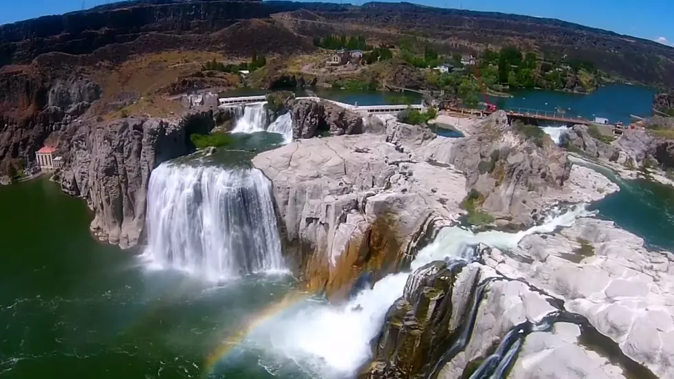Someone Took Sweet Drone Footage Of Shoshone Falls