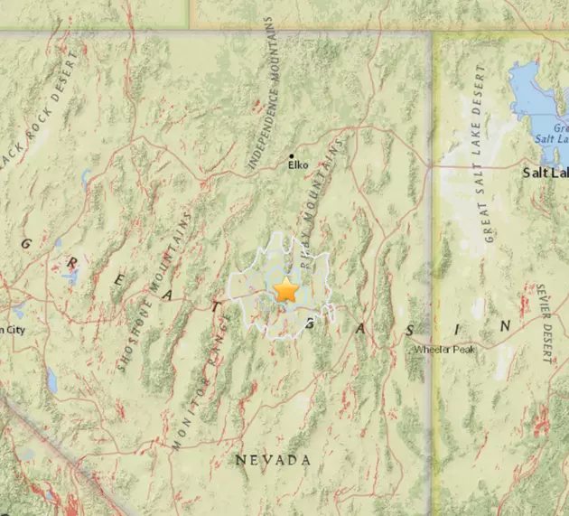 A 3.9 Quake Just Happened South Of Elko