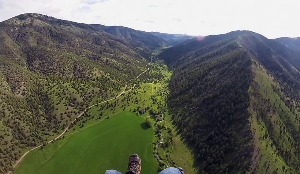It’s a Bird! It’s a Plane! No, It’s an Idahoan With A Propeller Strapped To His Back! (WATCH)