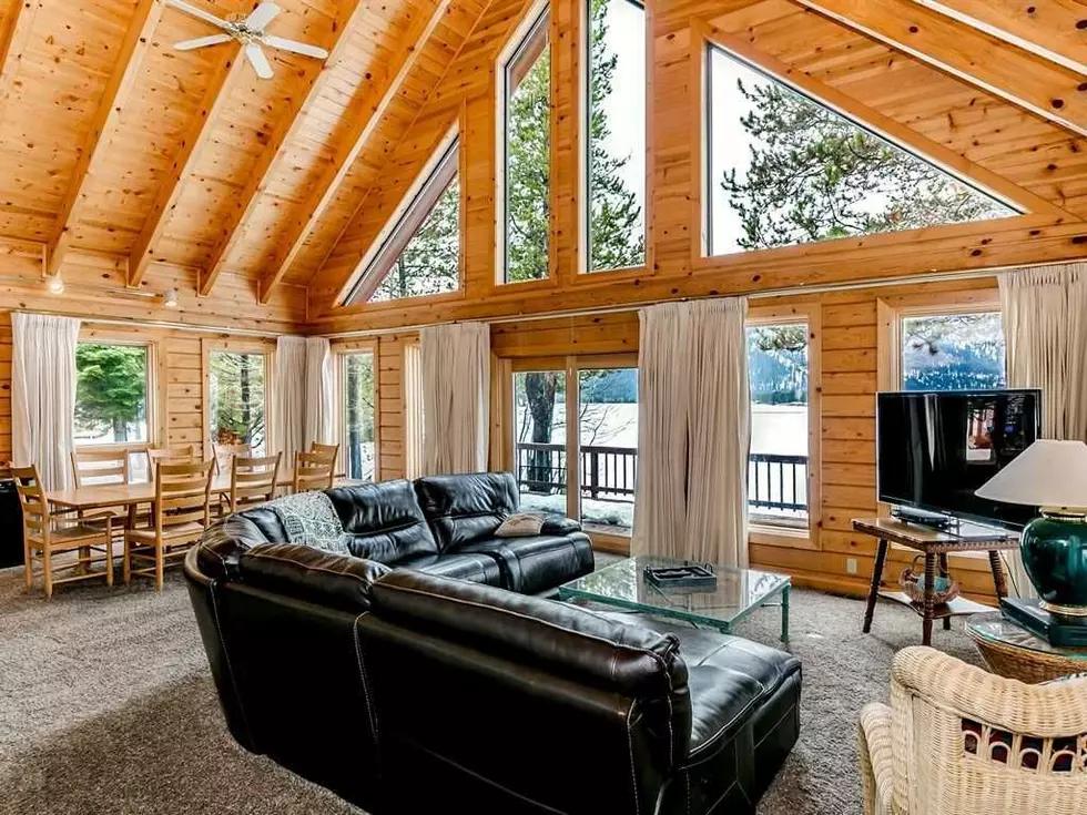 Gorgeous New Log Cabin North of Boise Just Landed on Zillow (PHOTOS)