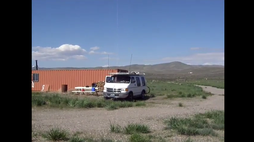 Guy Reviews Campsite Near Jackpot, Nevada That Would Make Uncle Rico Proud (WATCH)