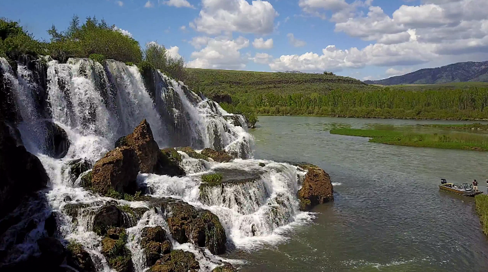 Guy With Drone Captures Idaho’s Fall Creek Falls in All its Glory (WATCH)