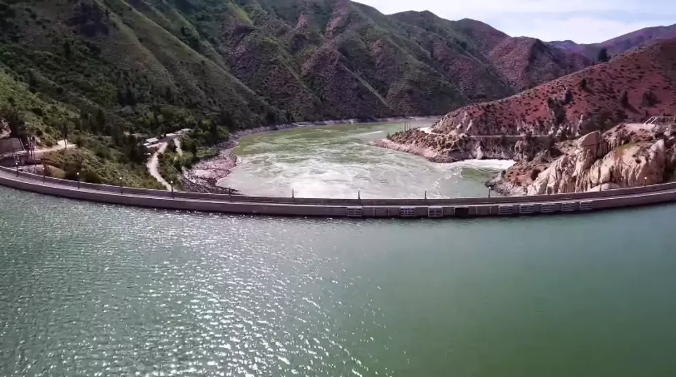Stunning New Drone Video Shows Lucky Peak Reservoir at its Best