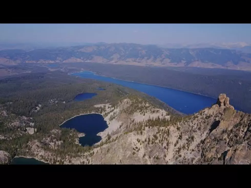 Incredible Drone Footage Of Redfish Lake And The Sawtooth Mtns