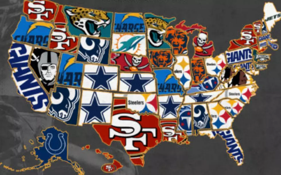 Football Study Shows US’s Favorite Pro & College Road Teams