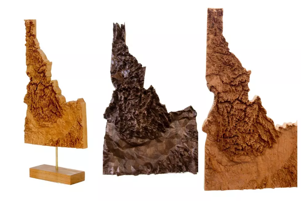 These Wooden Idaho Topographic Maps Start At $12