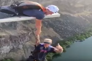 VIDEO: Perrine Bridge Jumper Hangs From Friend&#8217;s Arm Before Drop