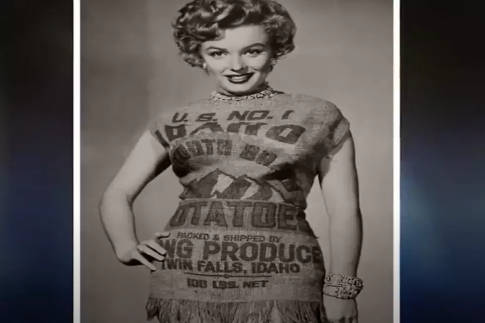 Marilyn Monroe Once Modeled A Twin Falls Potato Sack Dress