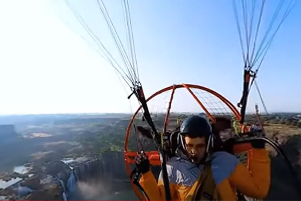 Must See: Guy Paragliding Over Shoshone Falls Video Is Awesome