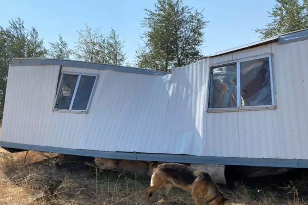 Free Idaho Mobile Home Needs Some TLC, And A Massive Dent Puller