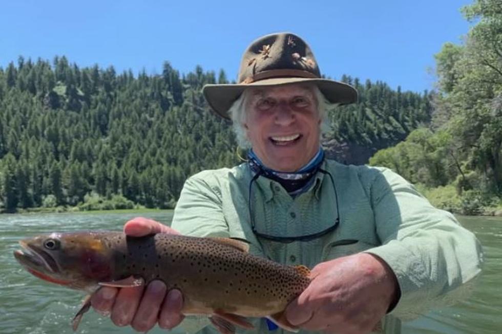 Actor Henry Winkler Just Tweeted From His Idaho Fishing Spot