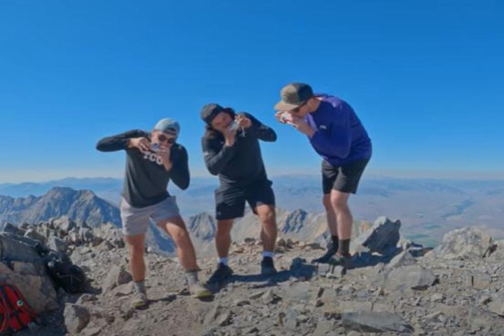 VIDEO: Three Hiking Pals Shotgun Beers Atop Idaho’s Tallest Point