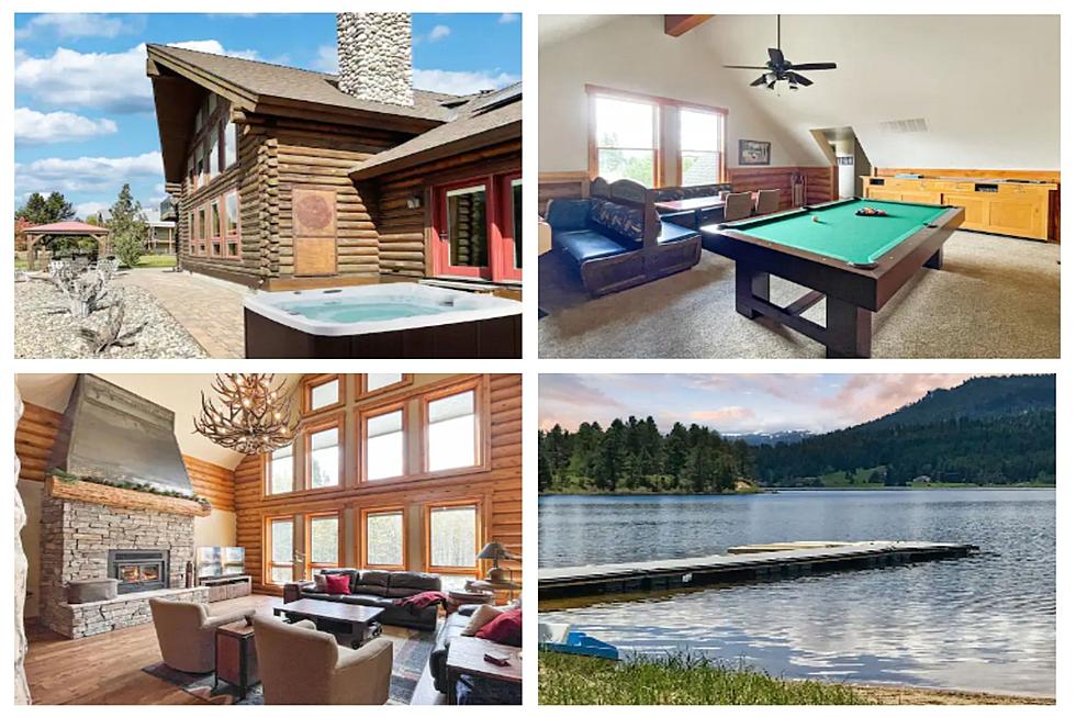 Airbnb 200 Mi From Twin Falls Has Own Beach, Dock, Billiards & Jacuzzi