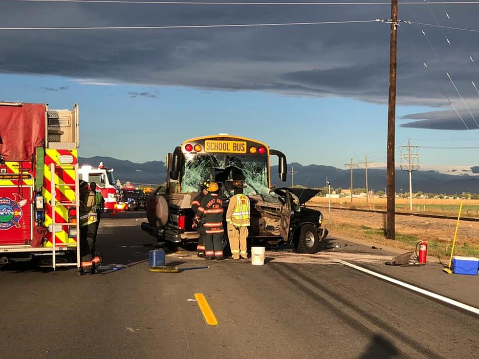 School Bus Crashes With Passenger Vehicle on HWY 60 Thursday Morning