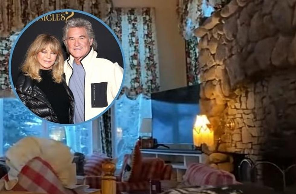 Look Inside Kurt Russell + Goldie Hawn’s Classic Aspen Colorado Mansion
