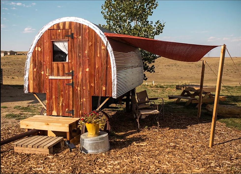 Sleep in a Sheep Wagon on a Ranch 30 Minutes from Fort Collins