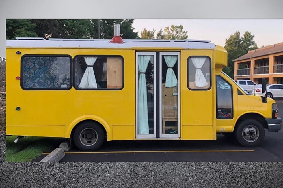 Live Life on the Go in this Converted Shuttle Bus Tiny Home