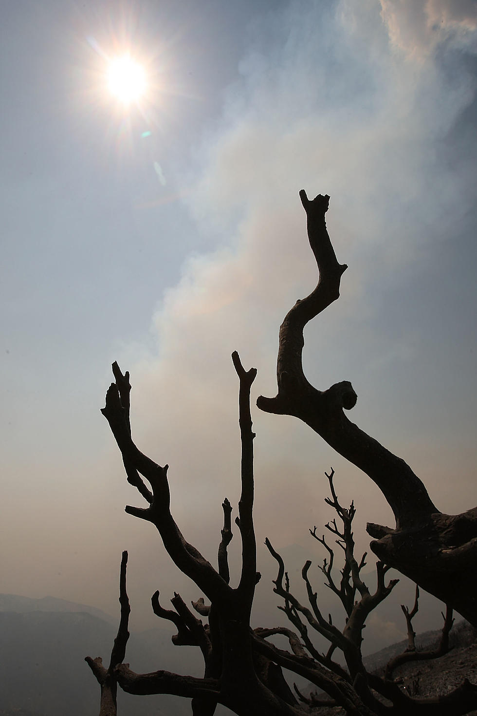 Western Wildfires Creating Cheyenne Haze