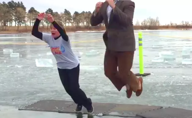Cheyenne Mayor Orr Took The Icy Plunge For Military &#038; Families
