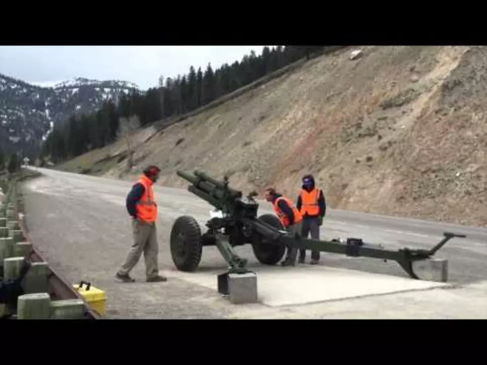 WYDOT Busts Out The Big Guns to Battle Avalanches [VIDEO]