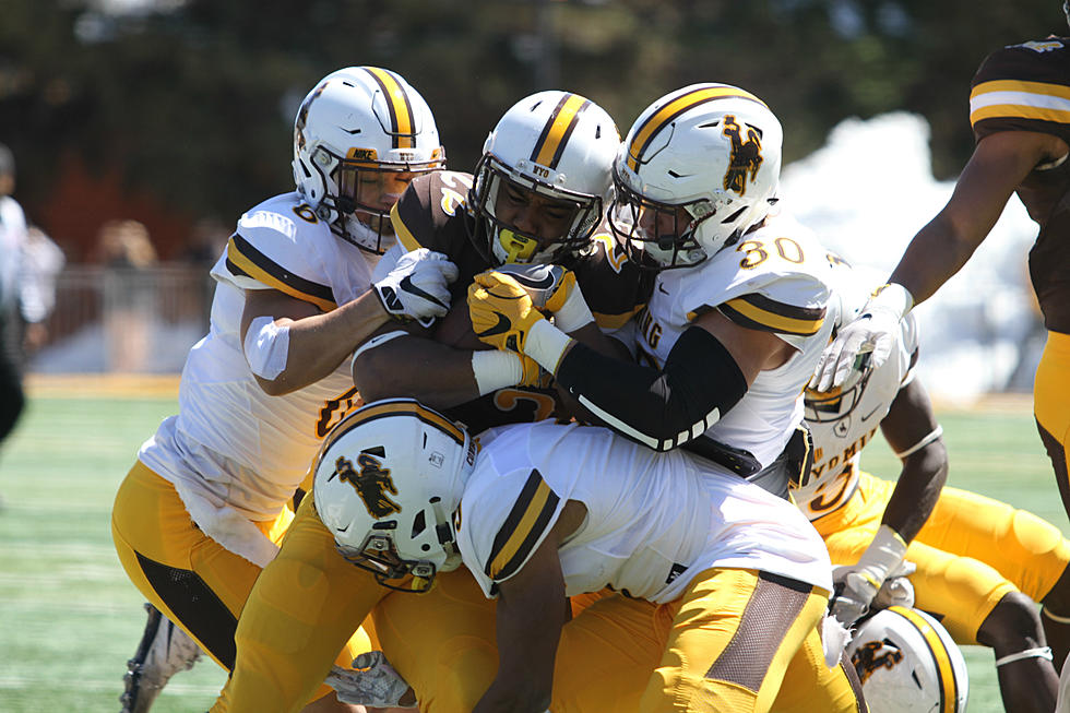 Gold Wins Wyoming Spring Game in Defensive Battle [VIDEO]