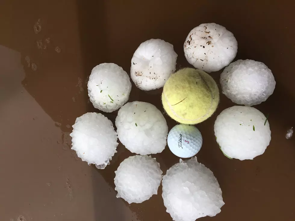 NWS Cheyenne: Up to Tennis Ball-Size Hail Possible This Afternoon