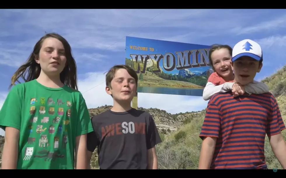 Kids Traveling The Country Stop In Wyoming [Video]