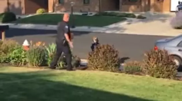 Watch this NoCo Police Officer Help 4-Year-Old With Monster Search [VIDEO]