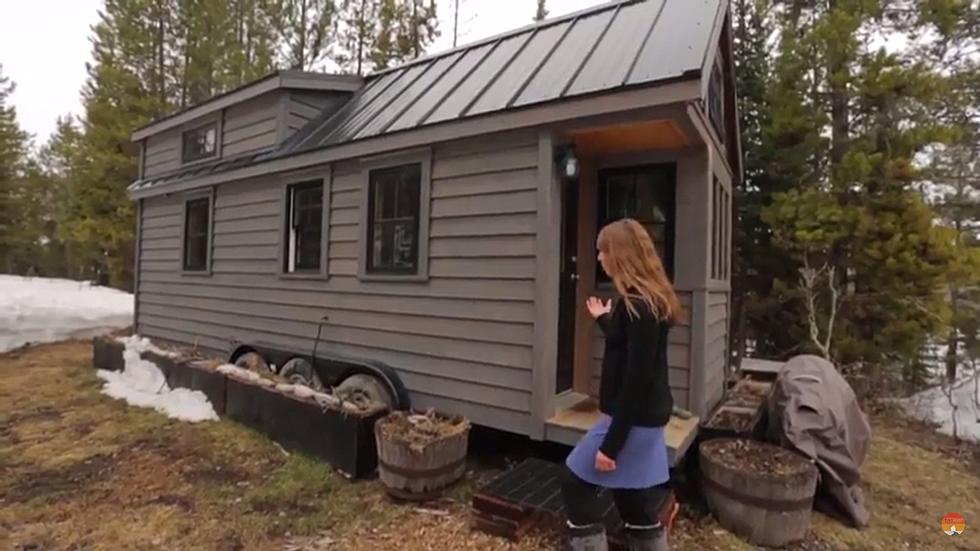 Tiny House Living In Wyoming [Video]