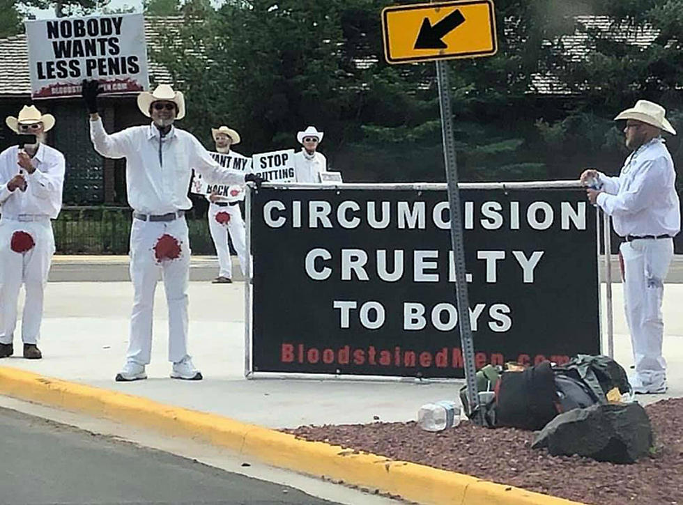 Anti-Circumcision Group Protests Cheyenne Frontier Days [CONTENT WARNING]