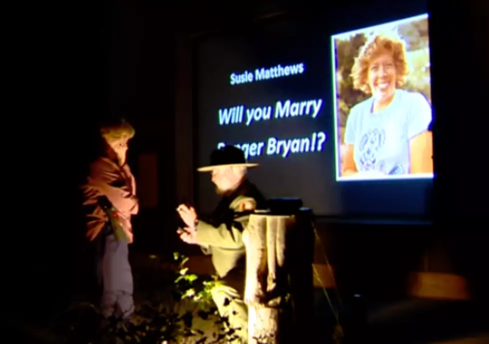 Wyoming Park Ranger Pops The Question During ‘Bear Talk’ [VIDEO]