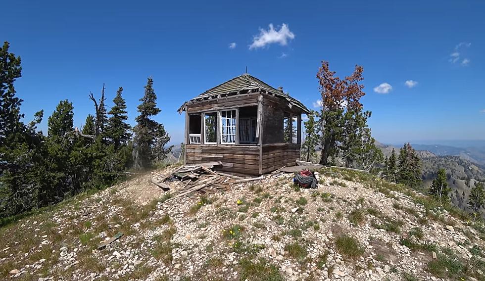 What’s Left of an Abandoned Fire Lookout Tower in Wyoming