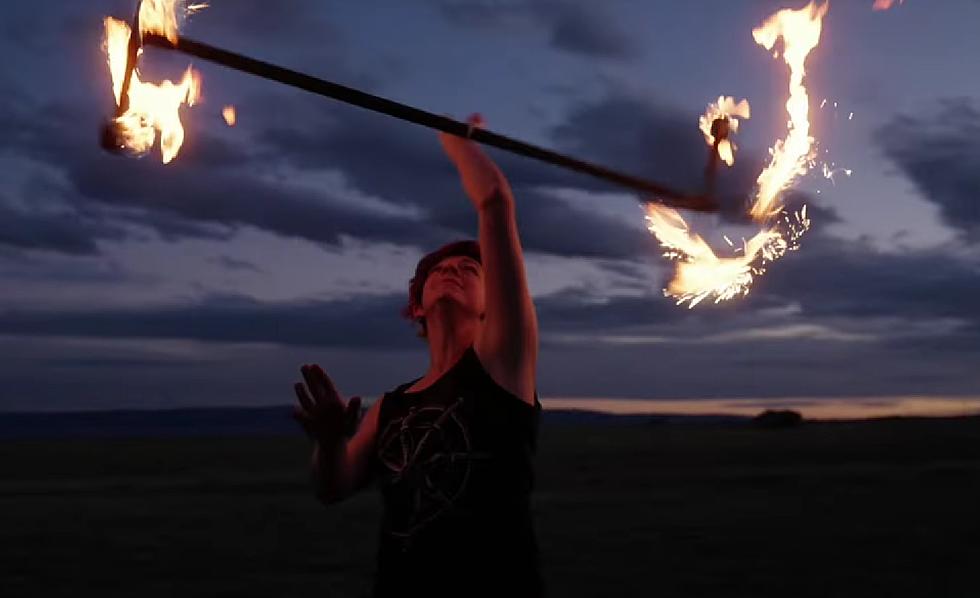 This Wyoming Woman Just Happens to Be an Expert Fire Spinner
